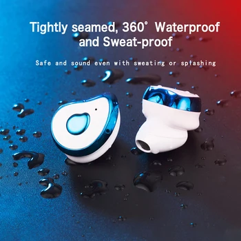 5.0 version Wireless Bluetooth Sport Stereo Earphones with Charging Box half-in-ear Earbuds waterproof in-ear-monitor
5.0 version Wireless Bluetooth Sport Stereo Earphones with Charging Box half-in-ear Earbuds waterproof in-ear-monitor