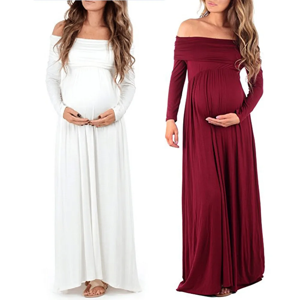 Maternity dress Women Cowl Neck Pregnants Photography Props Off Shoulders Nursing Dress drop shipping pregnant women dresses
Maternity dress Women Cowl Neck Pregnants Photography Props Off Shoulders Nursing Dress drop shipping pregnant women dresses