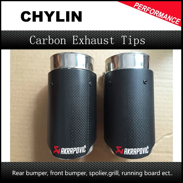 1Pair 2016 Brand New 76mm Outlet Dia 63mm Inlet Dia Carbon Fiber Exhaust Muffler Tip Pipe for BMW Audi Benz VW
1Pair 2016 Brand New 76mm Outlet Dia 63mm Inlet Dia Carbon Fiber Exhaust Muffler Tip Pipe for BMW Audi Benz VW