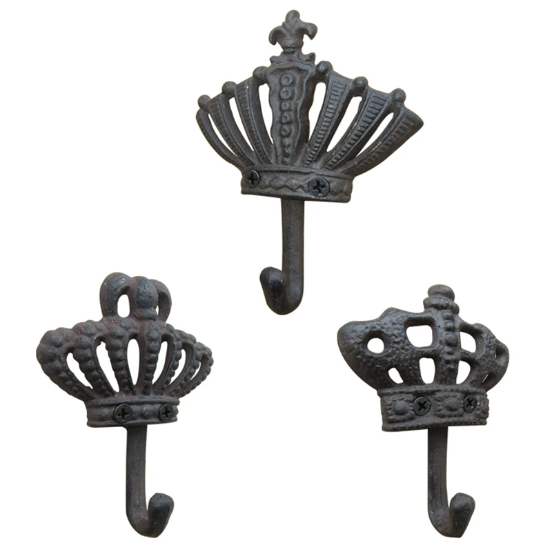 Creative Iron Crown Series Retro Gardening Wall Mounted Hook Dress Hat Coat Hanging Hanger Bathroom Robe Hooks Home Decor
Creative Iron Crown Series Retro Gardening Wall Mounted Hook Dress Hat Coat Hanging Hanger Bathroom Robe Hooks Home Decor
