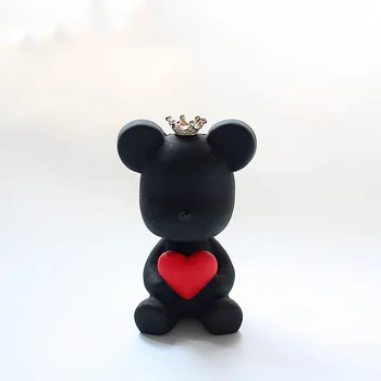 Gloomy Bear Silicone mold Embrace love Aromatherapy gypsum mold Vehicle decoration plaster bear mold
Gloomy Bear Silicone mold Embrace love Aromatherapy gypsum mold Vehicle decoration plaster bear mold