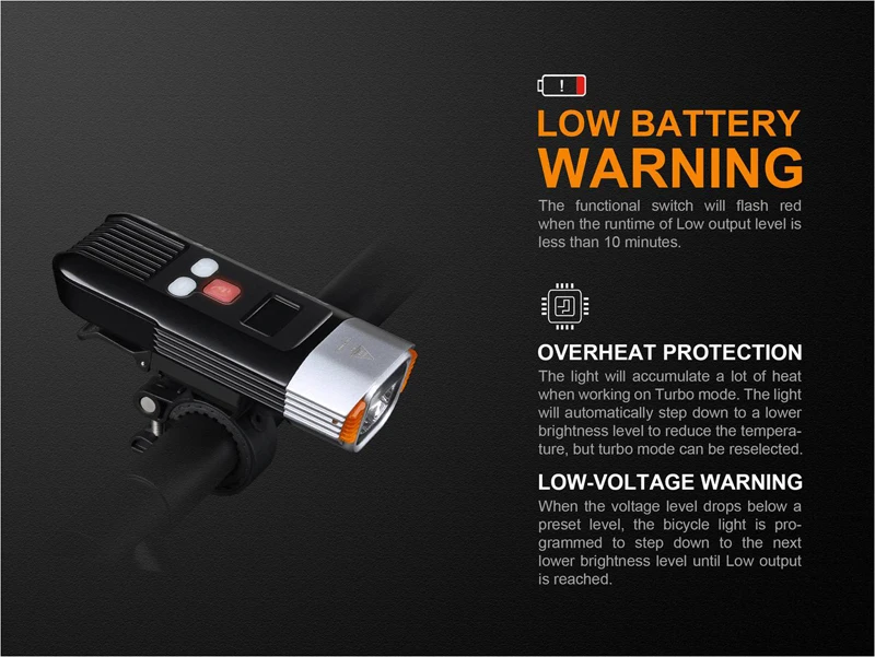 Fenix BC35R USB Rechargeable Bicycle Light (19)