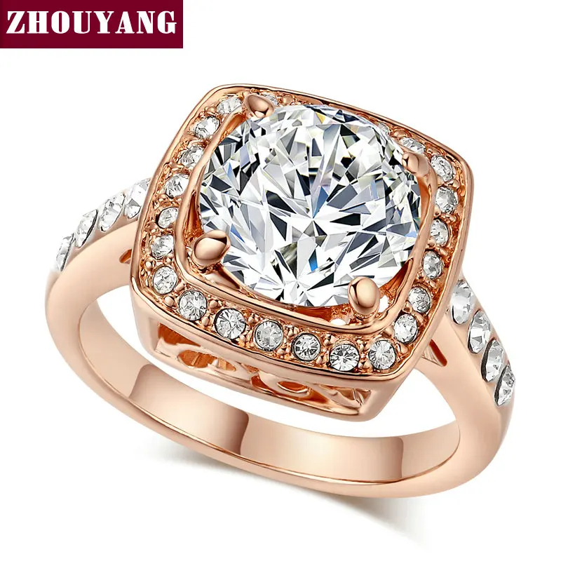 Top Quality ZYR111 ZYR071 Cube Crystal Ring Rose Gold Color Ring Austrian Crystals Full Sizes
Top Quality ZYR111 ZYR071 Cube Crystal Ring Rose Gold Color Ring Austrian Crystals Full Sizes