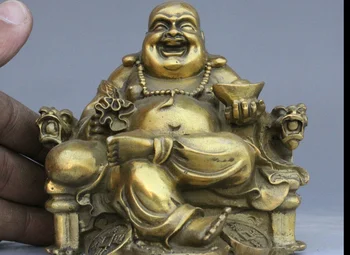 zhmui880062773*<<+++Chinese Brass Copper Wealth YuanBao Dragon Happy Laugh Maitreya Buddha Statue
zhmui880062773*<<+++Chinese Brass Copper Wealth YuanBao Dragon Happy Laugh Maitreya Buddha Statue
