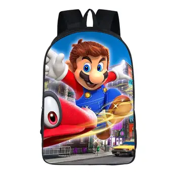 16-inch Cartoon Backpacks for Children Boys Girls Mario Sonic Boom Bookbag Rucksack Primary Students School Bag Mochila
16-inch Cartoon Backpacks for Children Boys Girls Mario Sonic Boom Bookbag Rucksack Primary Students School Bag Mochila