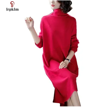 2018 Plus Size New Women Autumn Dress Wool Knitting Sweater Winter Dresses Ladies Turtleneck Loose Dress High Quality PQ225
2018 Plus Size New Women Autumn Dress Wool Knitting Sweater Winter Dresses Ladies Turtleneck Loose Dress High Quality PQ225