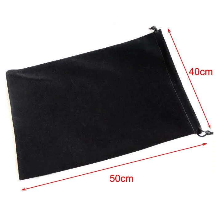 5pcs/lot 40x50cm Large Size Big Drawstring Black Velvet Pouch Bags For Christmas Wedding Gift Packaging Bag Can Logo Printed
5pcs/lot 40x50cm Large Size Big Drawstring Black Velvet Pouch Bags For Christmas Wedding Gift Packaging Bag Can Logo Printed