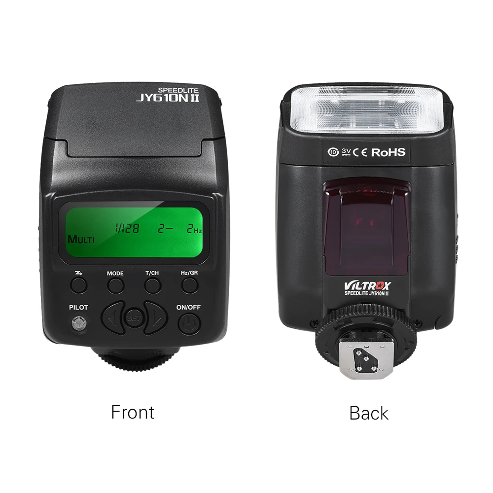 Viltrox JY-610N II i-TTL On-camera Mini Flash Speedlite for Nikon D3300 D5300 D7100 Camera
Viltrox JY-610N II i-TTL On-camera Mini Flash Speedlite for Nikon D3300 D5300 D7100 Camera