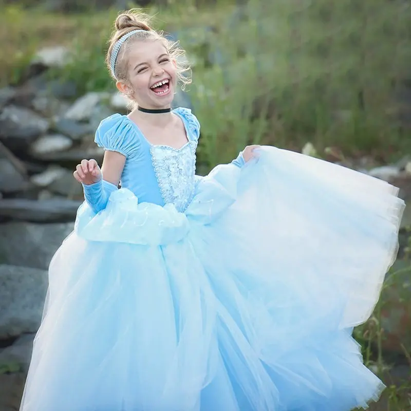 VOGUEON Little Girls Princess Cinderella Dress up 7 Layers Embroidery Deluxe Kids Birthday Party Cosplay Costume Halloween Ball
VOGUEON Little Girls Princess Cinderella Dress up 7 Layers Embroidery Deluxe Kids Birthday Party Cosplay Costume Halloween Ball