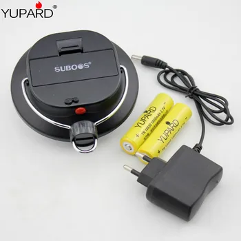 YUPARD 60 LED Camping portable lantern outdoor sport fishing + 2*18650 1800mAh rechargeable Battery +Powe charger 
YUPARD 60 LED Camping portable lantern outdoor sport fishing + 2*18650 1800mAh rechargeable Battery +Powe charger