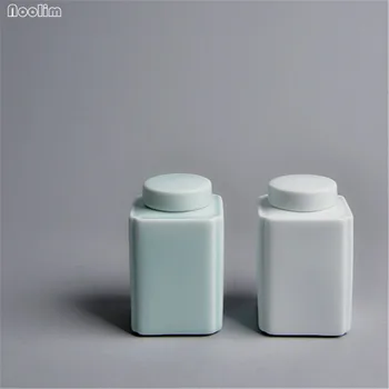 NOOLIM Jingdezhen Celadon Tea Cans White Porcelain Tea Caddy Candy Coffee Storage Bottle Food Spice Sealed Jar Kung Fu Tea Set
NOOLIM Jingdezhen Celadon Tea Cans White Porcelain Tea Caddy Candy Coffee Storage Bottle Food Spice Sealed Jar Kung Fu Tea Set