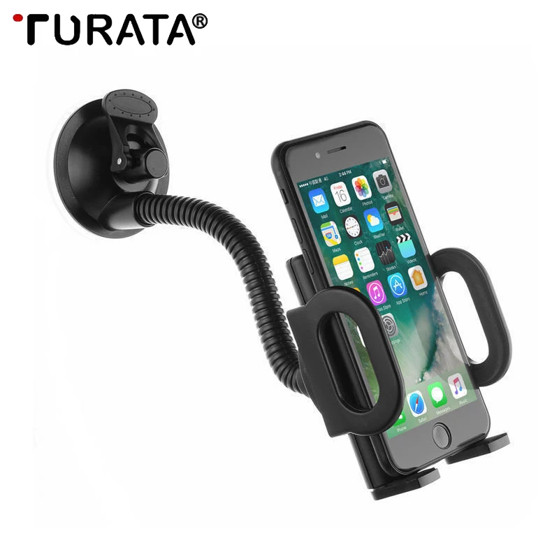 Turata Автомобильный держатель для мобильного телефона Подставка iPhone X 8 7 приборная