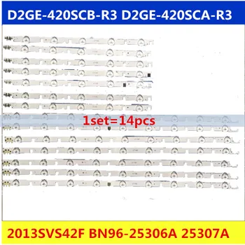 14pcs/set LED strip Replacement for Samsung UE42F5300 D2GE-420SCB-R3 D2GE-420SCA-R3 2013SVS42F BN96-25306A 25307A
14pcs/set LED strip Replacement for Samsung UE42F5300 D2GE-420SCB-R3 D2GE-420SCA-R3 2013SVS42F BN96-25306A 25307A