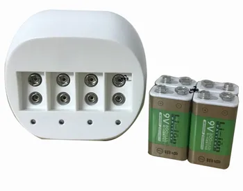 4pcs 9v battery 800mAh 9V lithium battery 9 Volt Li-Ion lithium Battery +Dedicated 4 slots 9v charger Hurry to act
4pcs 9v battery 800mAh 9V lithium battery 9 Volt Li-Ion lithium Battery +Dedicated 4 slots 9v charger Hurry to act