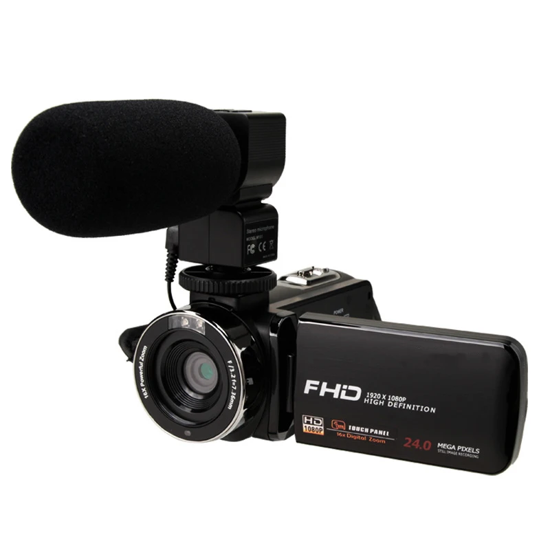 Video Camera 1080P Full Hd Portable Digital Video Camera 2400W Pixel 8X Digital Zoom 3.0 Inch Press Lcd Screen Camcorder
Video Camera 1080P Full Hd Portable Digital Video Camera 2400W Pixel 8X Digital Zoom 3.0 Inch Press Lcd Screen Camcorder
