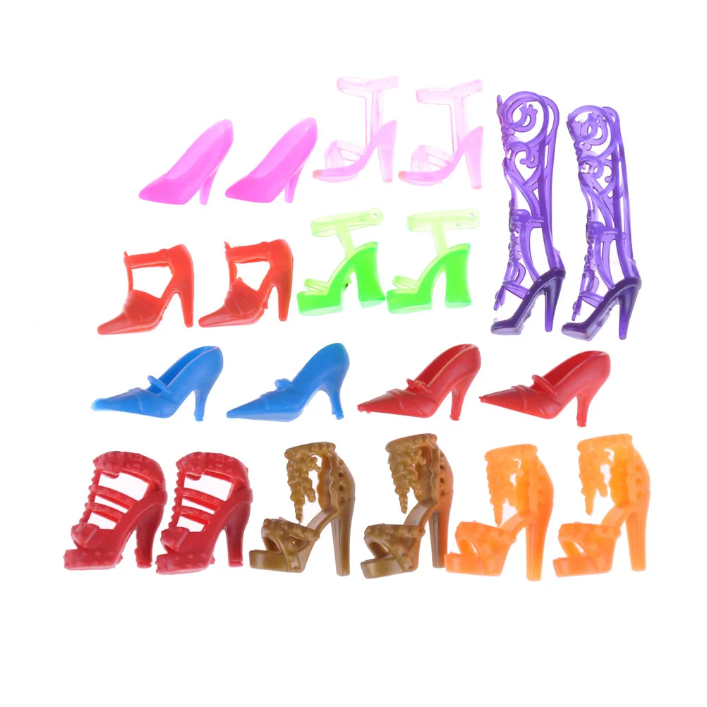 20PCS /SET Color Random Doll Shoes Bandage Bow High Heel Sandals for Dolls Accessories Toys Fixed Styles
20PCS /SET Color Random Doll Shoes Bandage Bow High Heel Sandals for Dolls Accessories Toys Fixed Styles