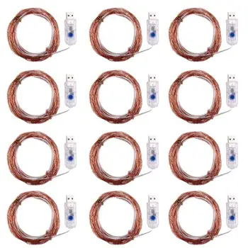 10m/ 20m Copper Wire LED String lights Holiday lighting Fairy Garland for Wedding Party Decoration with Remote USB Power Plug
10m/ 20m Copper Wire LED String lights Holiday lighting Fairy Garland for Wedding Party Decoration with Remote USB Power Plug