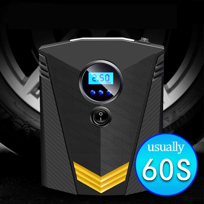 HOYOO Portable 150PSI Car Tire Inflator Digital Screen Air Compressor Pump with LED Light DC12V Pump for Car Motorcycle
HOYOO Portable 150PSI Car Tire Inflator Digital Screen Air Compressor Pump with LED Light DC12V Pump for Car Motorcycle