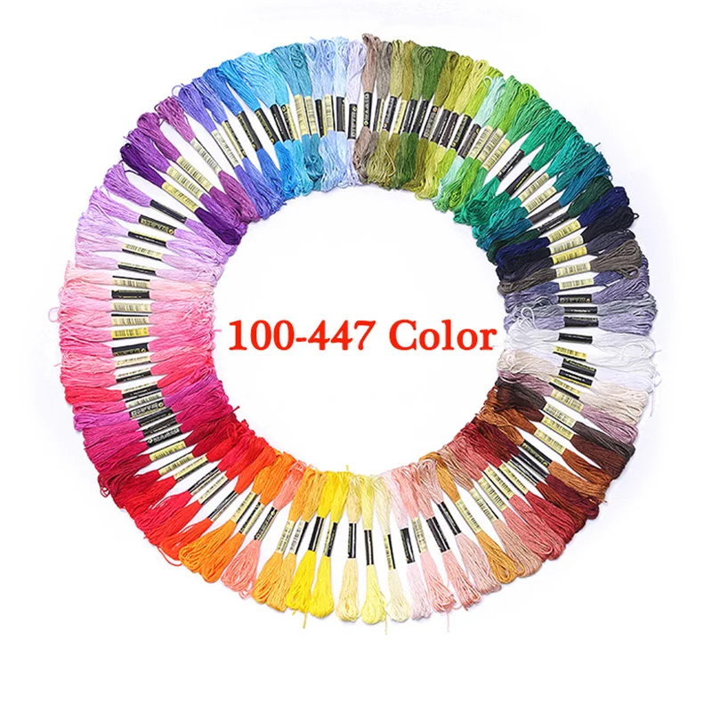 100/150/250/447 Color Anchor Thread Similar DMC Cotton Embroidery Thread Floss Kit DIY Sewing Skeins Craft Home Sewing
100/150/250/447 Color Anchor Thread Similar DMC Cotton Embroidery Thread Floss Kit DIY Sewing Skeins Craft Home Sewing