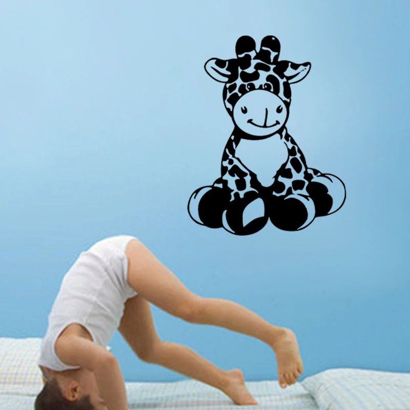 cartoon giraffe children vinyl wall art decals for kids room home decoration diy removeable stickers black
cartoon giraffe children vinyl wall art decals for kids room home decoration diy removeable stickers black