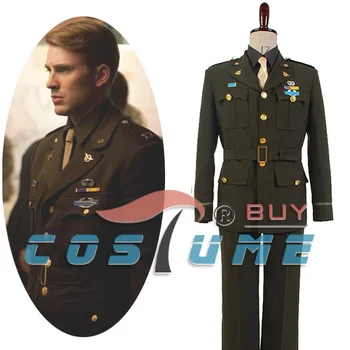 Captain America Steve Rogers WWII Army SSR Cosplay Costumes Men Uniform Halloween Costumes
Captain America Steve Rogers WWII Army SSR Cosplay Costumes Men Uniform Halloween Costumes