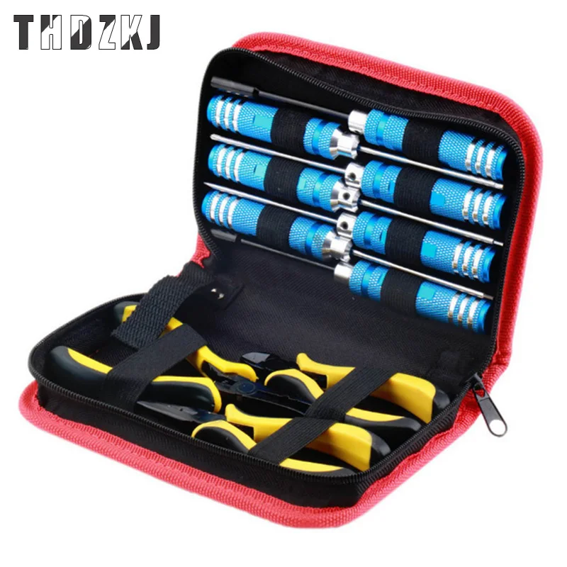 1/10 Screwdriver Hexagon Socket Slotted Diagonal Cutter Ball Link Plier Tools Kit Box Set for RC Quadcopter Helicopter Car S256
1/10 Screwdriver Hexagon Socket Slotted Diagonal Cutter Ball Link Plier Tools Kit Box Set for RC Quadcopter Helicopter Car S256
