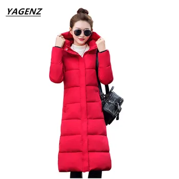 Women Basic Coats 2019 NEW Winter Long Coat Thick Down Cotton Jacket Plus Size Cotton-padded Clothes Female Outerwear YAGENZ A11
Women Basic Coats 2019 NEW Winter Long Coat Thick Down Cotton Jacket Plus Size Cotton-padded Clothes Female Outerwear YAGENZ A11