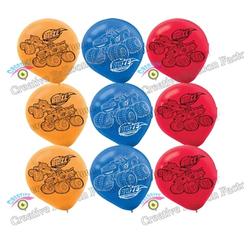 New Style 12pcs/Lot Blaze and Machines Latex Balloons Globos Kids Birthday Party Decoration Balloons Kids Toys
New Style 12pcs/Lot Blaze and Machines Latex Balloons Globos Kids Birthday Party Decoration Balloons Kids Toys