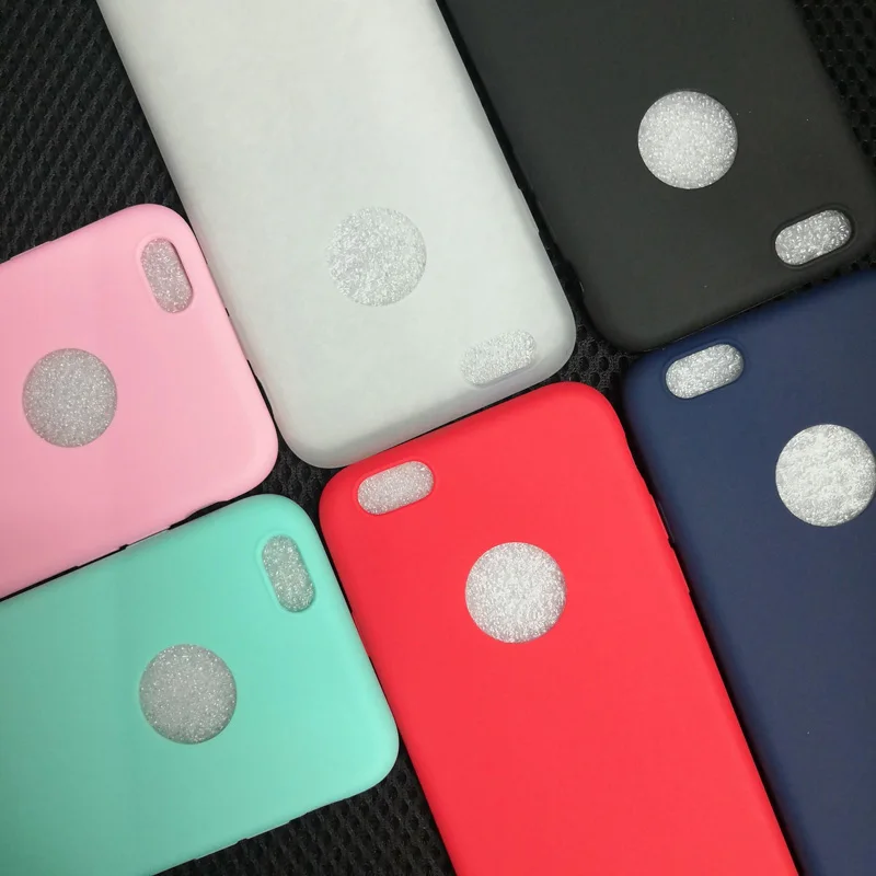 Original Candy Soft Silicone Case for iPhone 6 6S 7 8 Plus X XR XS Max 6Plus 6SPlus 7Plus Cute Candy rubber Cover with logo hole
Original Candy Soft Silicone Case for iPhone 6 6S 7 8 Plus X XR XS Max 6Plus 6SPlus 7Plus Cute Candy rubber Cover with logo hole