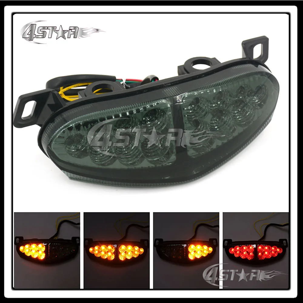 LED Rear Turn Signal Tail Stop Light Lamp Integrated Brake Light For ER 6 F R ER6N ER6F 2009 2010 2011 09 10 11
LED Rear Turn Signal Tail Stop Light Lamp Integrated Brake Light For ER 6 F R ER6N ER6F 2009 2010 2011 09 10 11