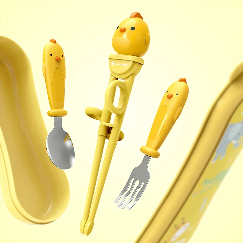 Training Chopsticks Set ABS Yellow Spoon Fork Kid Chopstick Kids Case Pink Chop Sticks Holder
Training Chopsticks Set ABS Yellow Spoon Fork Kid Chopstick Kids Case Pink Chop Sticks Holder
