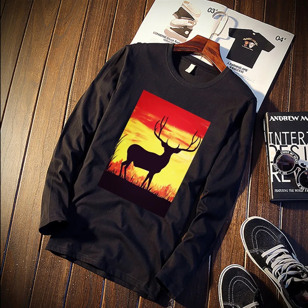 Skipoem Sunset African Animals Deers Funny Tshirt Custom Cotton O Neck Top Tees Plus Size Long Sleeve Brand Unisex Shirts
Skipoem Sunset African Animals Deers Funny Tshirt Custom Cotton O Neck Top Tees Plus Size Long Sleeve Brand Unisex Shirts