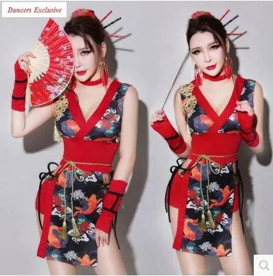 2017Sexy Clothing Ds Performance Suits Sexy Bar Retro Wind Cheongsam Dj Female Singer Performance Costumes Chinese Dance Costume
2017Sexy Clothing Ds Performance Suits Sexy Bar Retro Wind Cheongsam Dj Female Singer Performance Costumes Chinese Dance Costume