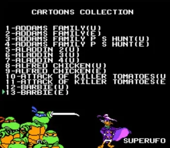 THE AFTERNOON CARTOONS COLLECTION 117 in 1 Game Cartridge for 8 bit game cartridge 60pins game cartridge
THE AFTERNOON CARTOONS COLLECTION 117 in 1 Game Cartridge for 8 bit game cartridge 60pins game cartridge