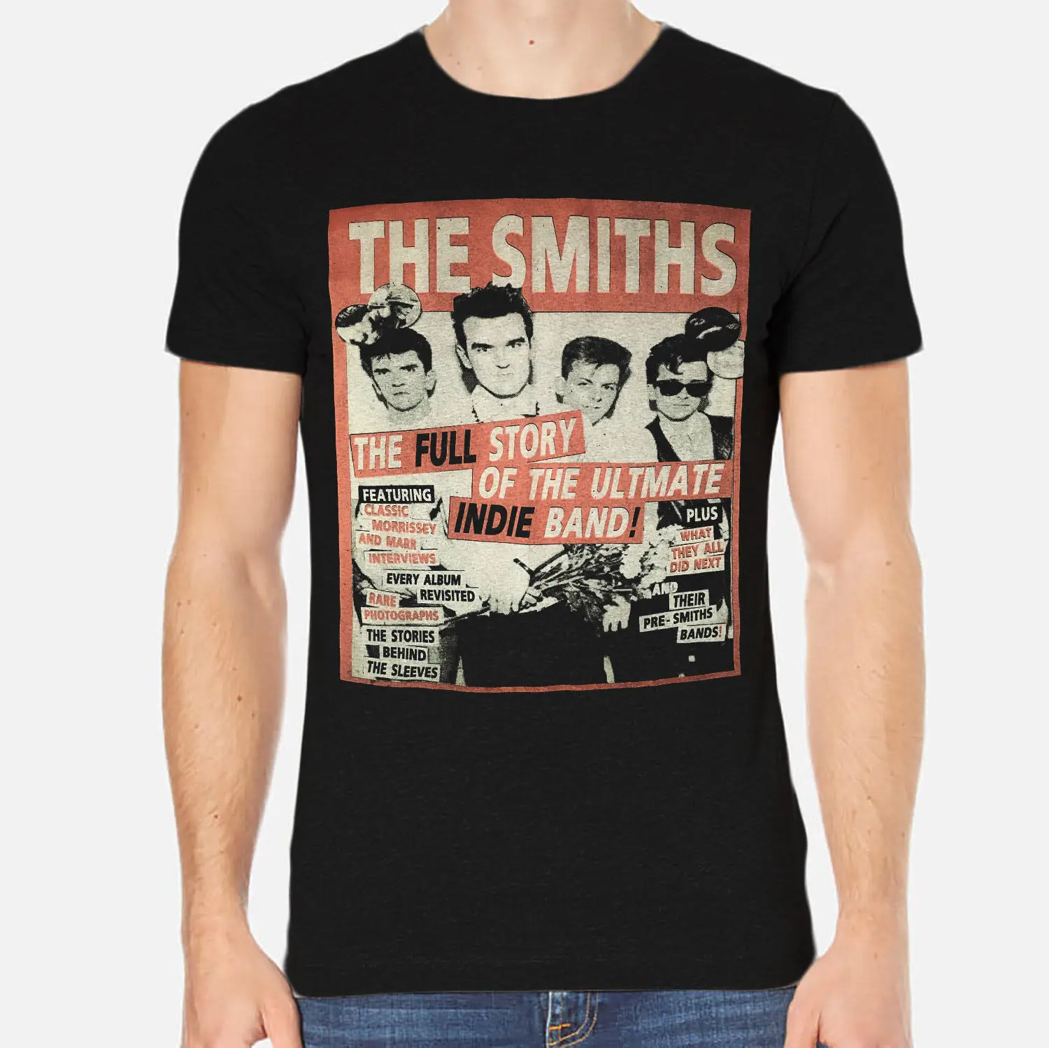 The Smiths Rock New Men T-Shirt Black Clothing 1-A-113 Printed T-Shirt Men'S Short Sleeve O-Neck T-Shirts Summer
The Smiths Rock New Men T-Shirt Black Clothing 1-A-113 Printed T-Shirt Men'S Short Sleeve O-Neck T-Shirts Summer