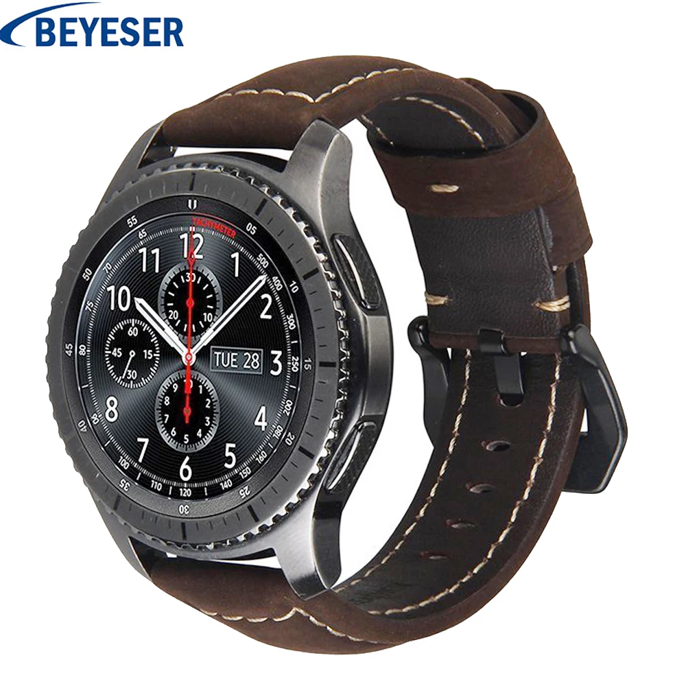 20mm 22mm leather watchband For Samsung S2/S3 sport classic wriststrap for Samsung galaxy watch 42/46 mm replacement wrist strap
20mm 22mm leather watchband For Samsung S2/S3 sport classic wriststrap for Samsung galaxy watch 42/46 mm replacement wrist strap