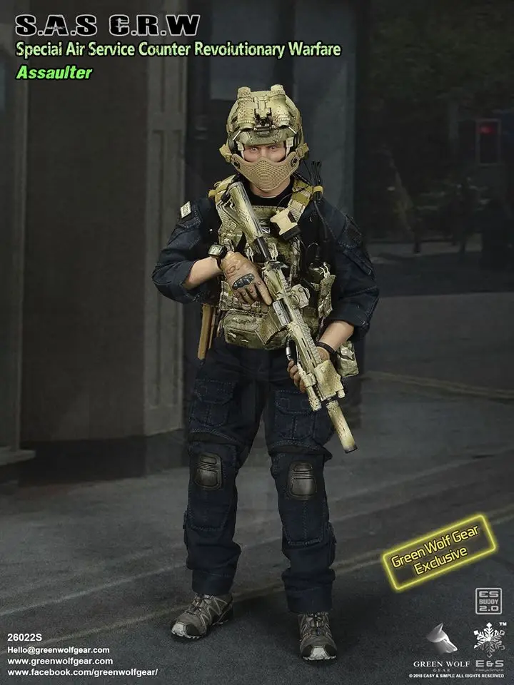 EASY&SIMPLE 26022S ES GREEN WOLF SAS Limited Version Action Figure for Fans Holiday Gift
EASY&SIMPLE 26022S ES GREEN WOLF SAS Limited Version Action Figure for Fans Holiday Gift