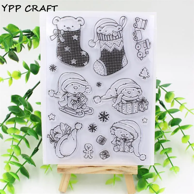 YPP CRAFT Christmas Gift Transparent Clear Silicone Stamp/Seal for DIY scrapbooking/photo album Decorative clear stamp sheet 253
YPP CRAFT Christmas Gift Transparent Clear Silicone Stamp/Seal for DIY scrapbooking/photo album Decorative clear stamp sheet 253