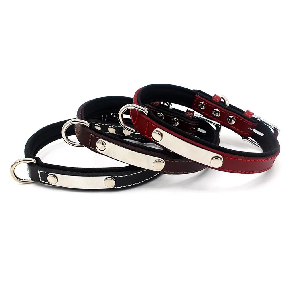 Leather Metal Comfortable High Grade Pets Dog Collar Adjustable Necklace Durable Pretty Pet Cat Dog Collar Fashion Pet Accessory
Leather Metal Comfortable High Grade Pets Dog Collar Adjustable Necklace Durable Pretty Pet Cat Dog Collar Fashion Pet Accessory
