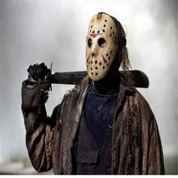 Top Grade Movies Jason Mask White Color Cosplay Halloween CS Mask Jason Freddy Hockey Festival Party Halloween Masquerade Mask
Top Grade Movies Jason Mask White Color Cosplay Halloween CS Mask Jason Freddy Hockey Festival Party Halloween Masquerade Mask