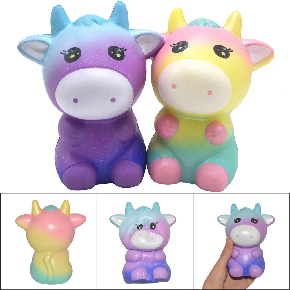 13cm anti-stress squash Adorable Cartoon Cow Sucker Scented Squishy Slow Rising Squeeze Cure Toy Decompression toys
13cm anti-stress squash Adorable Cartoon Cow Sucker Scented Squishy Slow Rising Squeeze Cure Toy Decompression toys