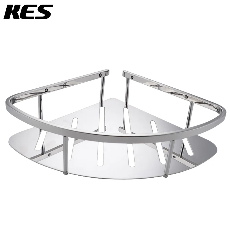 Kes A2220a Bathroom Corner Triangular Tub And Shower Caddy Basket Kes A2220a Bathroom Corner Triangular Tub And Shower Caddy Basket Polished Stainless Steel In Shelves From Home Improvement On Aliexpress