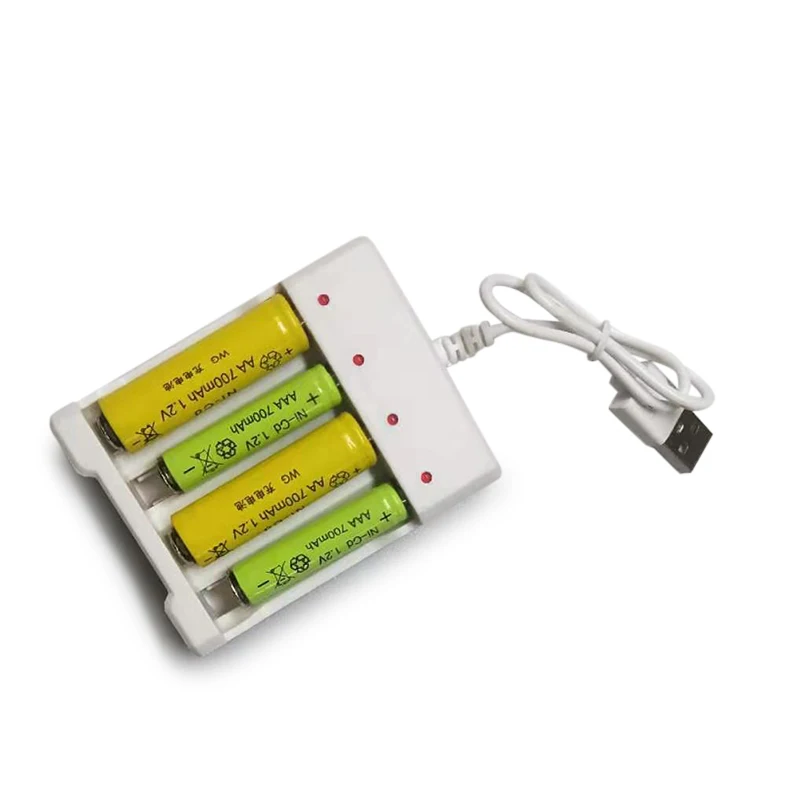 New USB Output Battery Charger 4 Slots Universal for AA/AAA Batteries Quick Charging Tools DOM668
New USB Output Battery Charger 4 Slots Universal for AA/AAA Batteries Quick Charging Tools DOM668