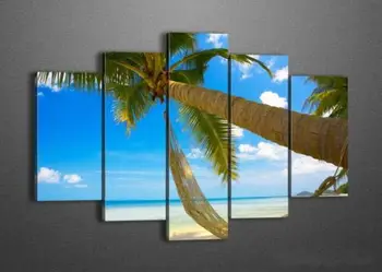 Framed 5 Panel Large Sea Wall Painting Palm Tree Beach Unique Gift 5 Piece Picture Home Decoration A1098
Framed 5 Panel Large Sea Wall Painting Palm Tree Beach Unique Gift 5 Piece Picture Home Decoration A1098