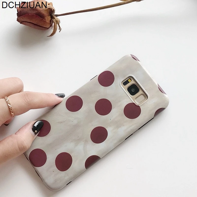 DCHZIUAN Retro Brown Polka Dots Phone Cases For Samsung Galaxy S8 S9 Plus NOTE 8 Soft Silicone Cover For Samsung S8 S8Plus Case
DCHZIUAN Retro Brown Polka Dots Phone Cases For Samsung Galaxy S8 S9 Plus NOTE 8 Soft Silicone Cover For Samsung S8 S8Plus Case