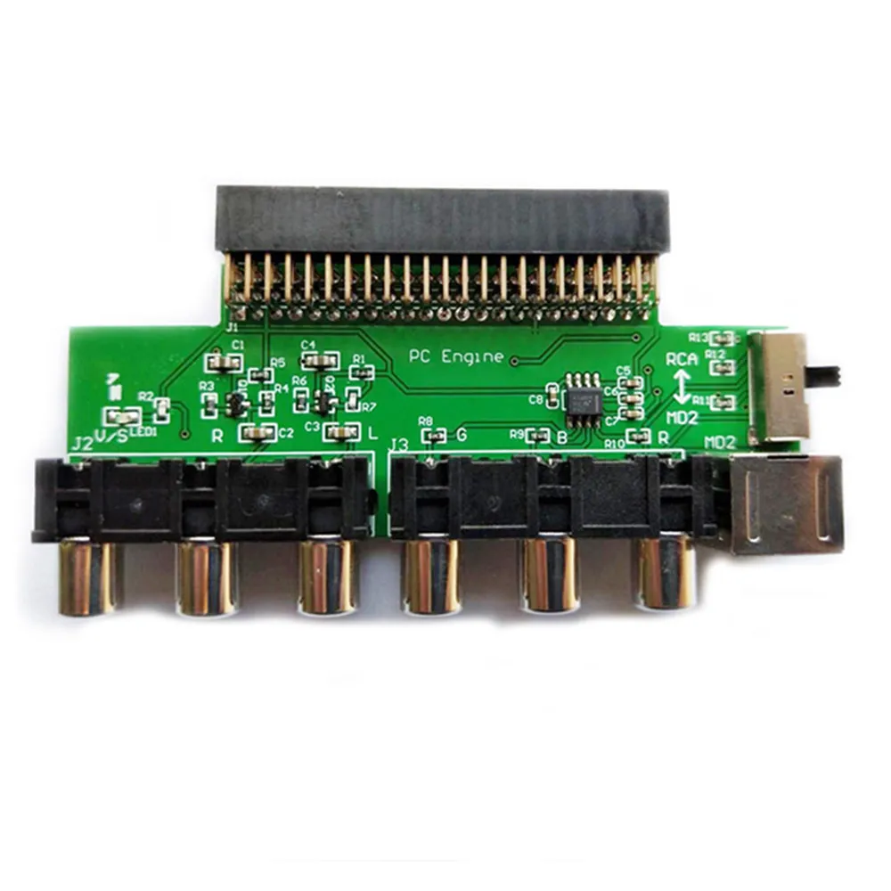 RGBS Card Video Booster RGBS Signal Output Audio Output for NEC PCE PC Engine Console For Grafx Game Machine plug and play
RGBS Card Video Booster RGBS Signal Output Audio Output for NEC PCE PC Engine Console For Grafx Game Machine plug and play