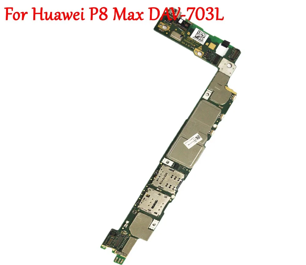 Tested Full Work Original Unlocked Motherboard For Huawei P8Max P8 Max DAV-703L Logic Circuit Electronic Panel Full Chips
Tested Full Work Original Unlocked Motherboard For Huawei P8Max P8 Max DAV-703L Logic Circuit Electronic Panel Full Chips
