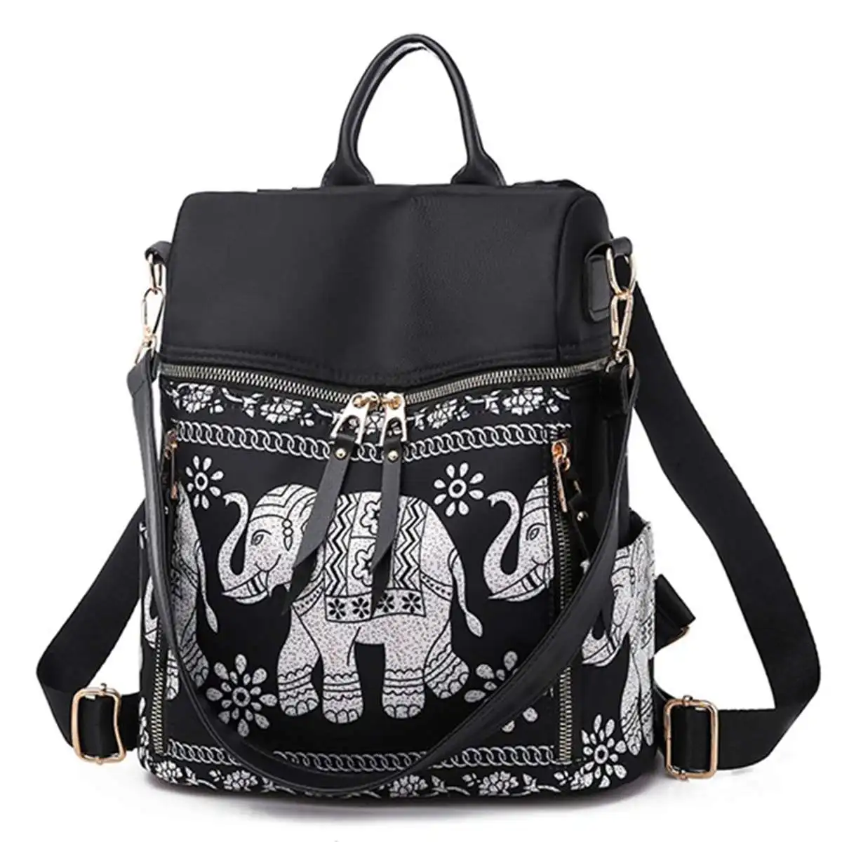 Fashion Multifunction Women Backpack High Quality PU Leather Women Backpacks National Large Capacity Ladies Elephant Backpack
Fashion Multifunction Women Backpack High Quality PU Leather Women Backpacks National Large Capacity Ladies Elephant Backpack