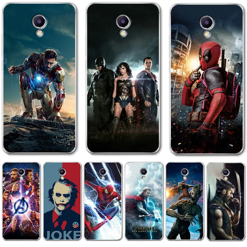 Luxury Joker Marvel Avengers Deadpool For Meizu M3S M5 M5S M5C M6 M3 M5 M6 Note U10 U20 Case Cover Silicone Coque Capinha Etui
Luxury Joker Marvel Avengers Deadpool For Meizu M3S M5 M5S M5C M6 M3 M5 M6 Note U10 U20 Case Cover Silicone Coque Capinha Etui