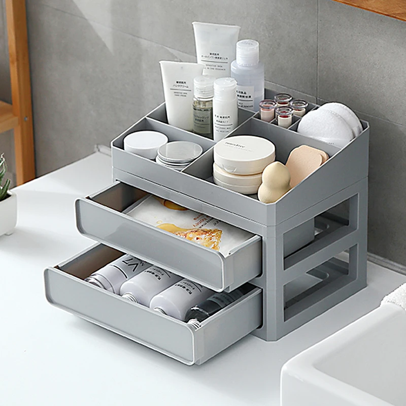 DIY Multi-Layer Makeup Organizer Cosmetics Storage Jewelry Container Desktop Drawers Storage Box
DIY Multi-Layer Makeup Organizer Cosmetics Storage Jewelry Container Desktop Drawers Storage Box